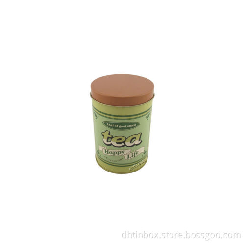 tea storage tin, matcha canister, tea container